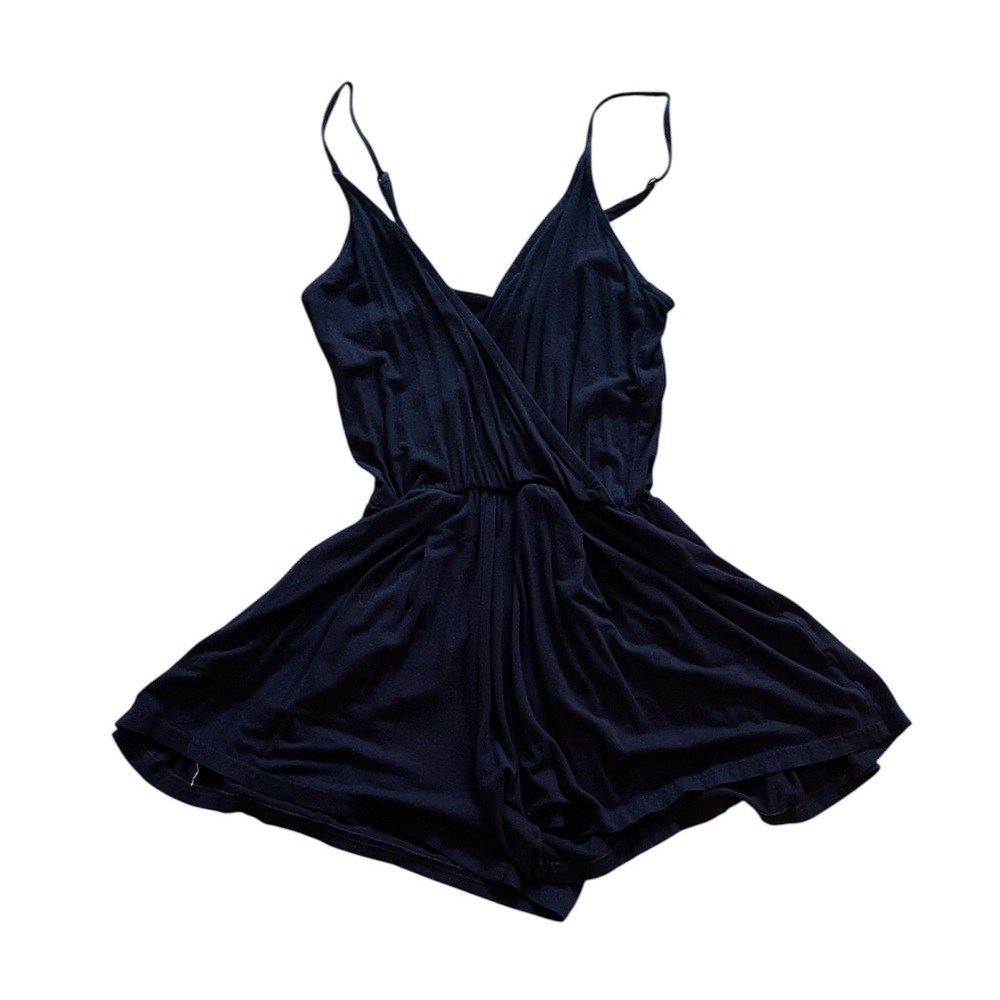 Topshop Black Romper